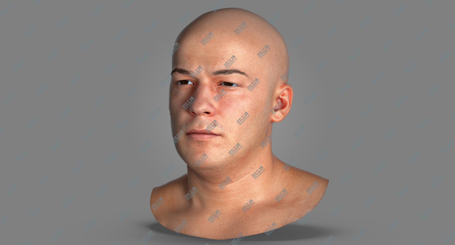 images/goods_img/202105073/3D PBR Marcus Real  Human Head Nasolabial Deepener AU11/4.jpg